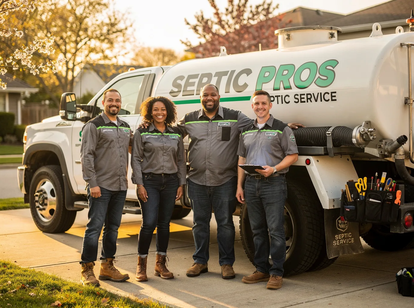 Septic Tank Pumping company in Hampden, ND